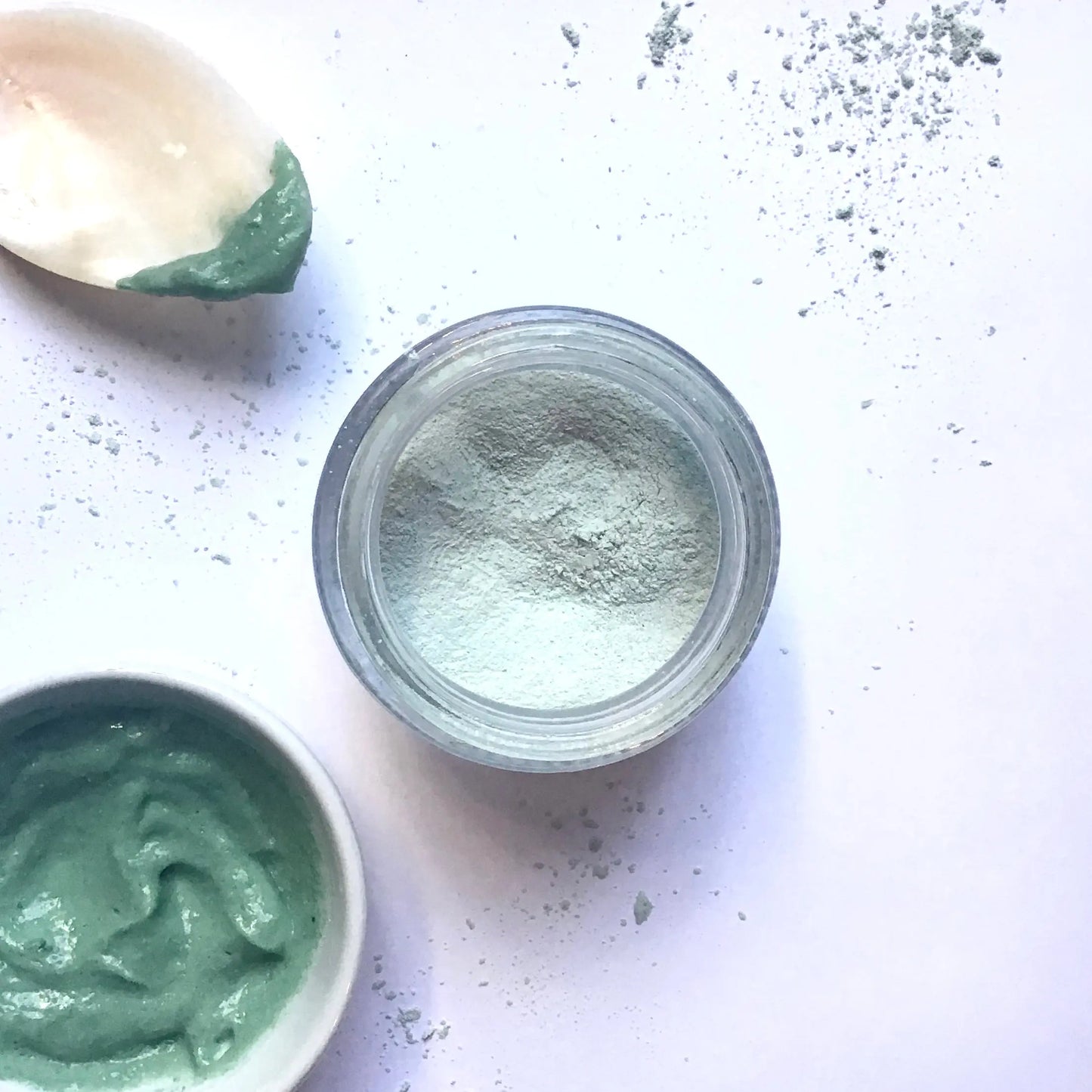 Heal + Restore French Green Clay Mask Indigo Poseidon