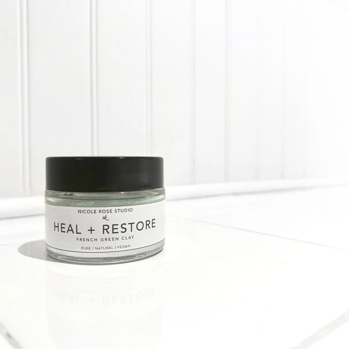 Heal + Restore French Green Clay Mask Indigo Poseidon
