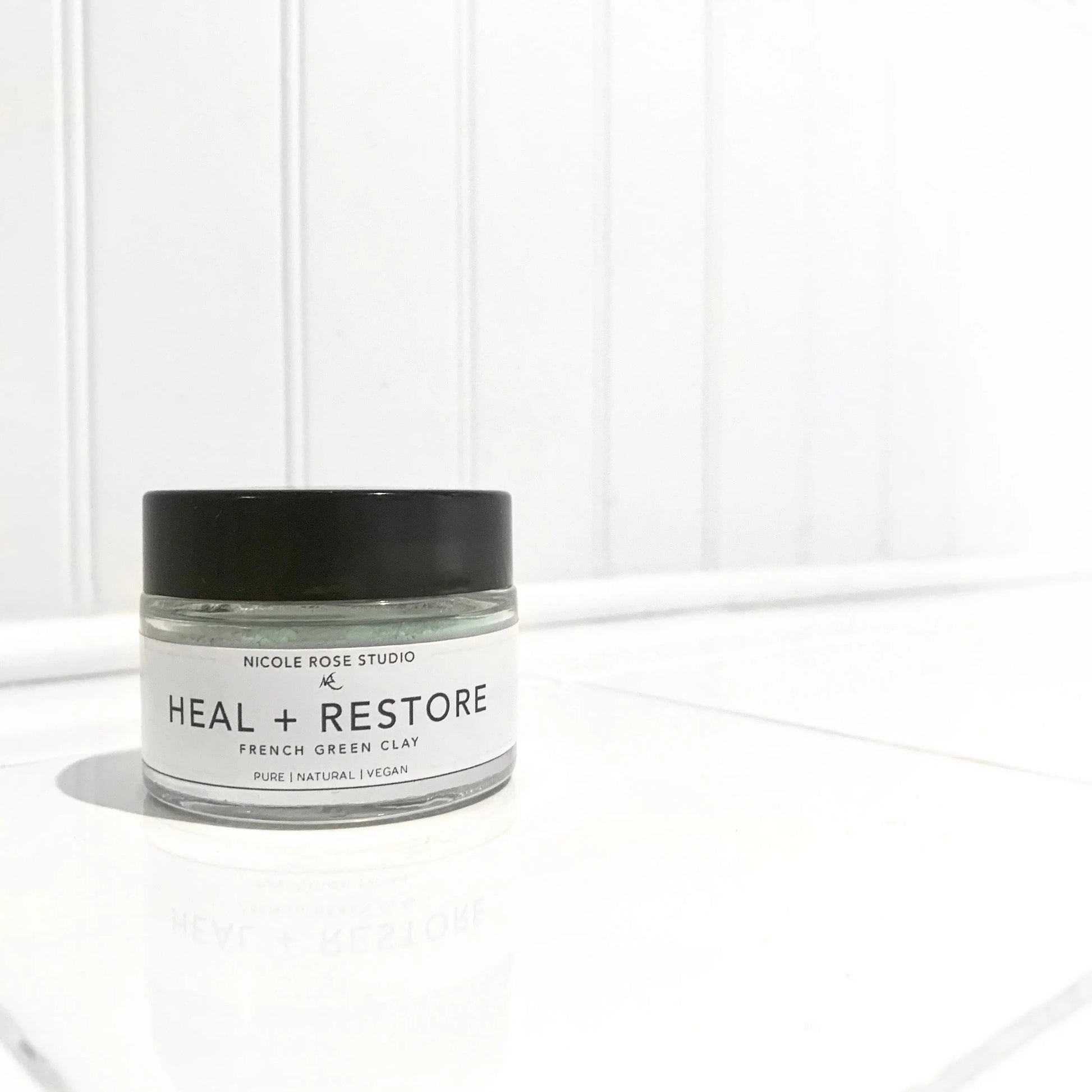 Heal + Restore French Green Clay Mask Indigo Poseidon